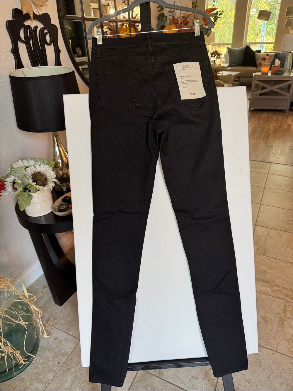 DSTLD Black Women's Skinny Jeans